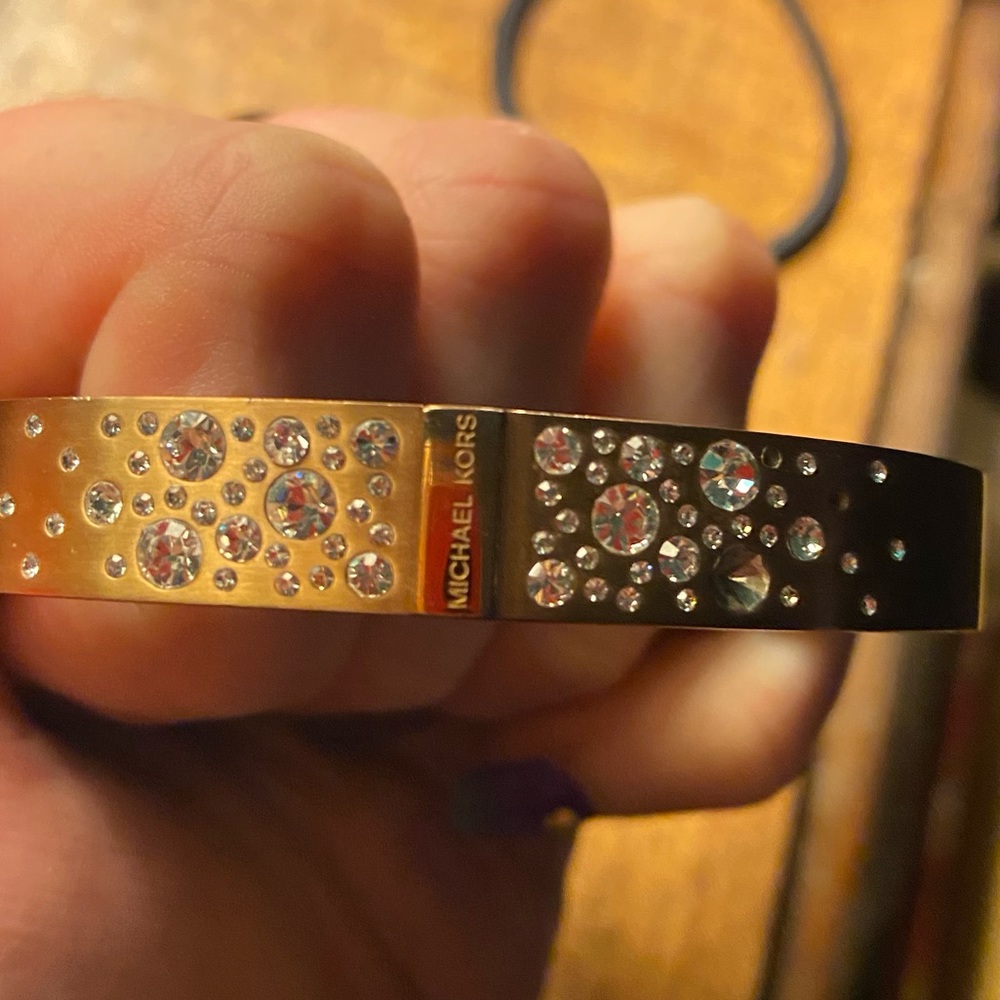 Michael Kors bronze bracelet